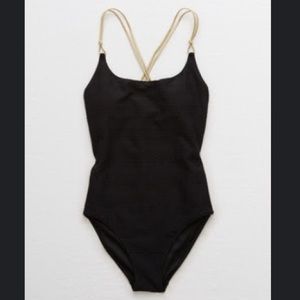 Aerie Jacquard Swimsuit